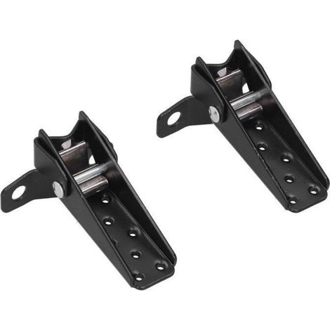 Repose-pieds pliables en acier noir, universels, pour moto rétro et VTT REPOSE PIEDS (1/5)