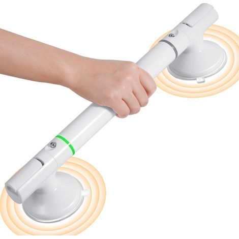 45,7 cm Duschhaltegriff für Badewanne und Dusche, Sicherheits-Haltegriff für Senioren mit dickem, robustem Saugnapf, Wandmontage (1/5)