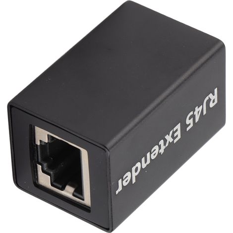 Connecteur RJ45 Ethernet, Prolongateur de Prise Réseau, Adaptateur de Port Ethernet, Diviseur 1 à 1