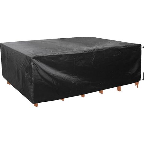 Telo di copertura per mobili da esterno, in resistente tessuto Oxford, resistente alle intemperie, 270x180x89 cm (1/2)