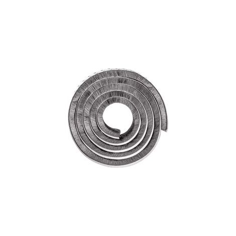 Joint Porte Joint Fenetre Isolation Joint Porte Garage Bande Etancheite Autocollante Bande de Brosse Bande de Joint Brosse Porte pour Isolation Phonique Anti Froid, Gris 10M