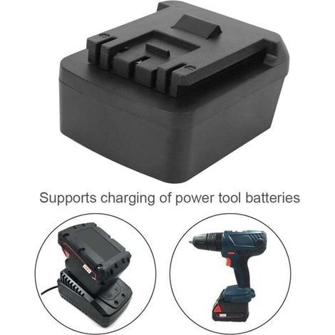 Adattatore per batteria Bosch Milwaukee, adattatore per elettroutensili in ABS PC per convertitore di batteria agli ioni di litio Milwaukee 18V per Bosch (1/5)