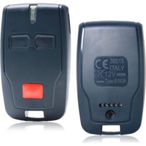 Telecomando per porta da garage per BFT Mitto 2 B RCB, 433 MHz, apriporta elettrico a 2 canali per BFT Mitto 2, Kleio, Ghibli, TRC 2, Kleio, Ghibli, TR (1/5)