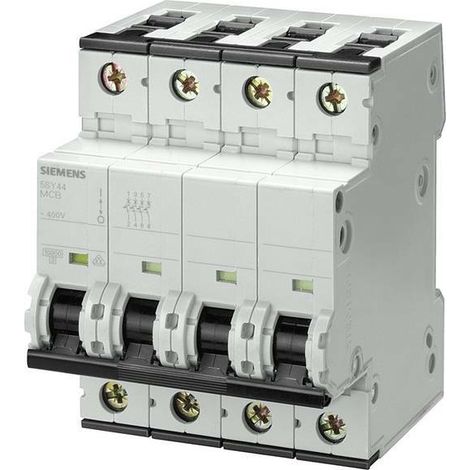 Interruptor magnetotÉrmico 4p curva d 63a 10ka 5sy4463-8