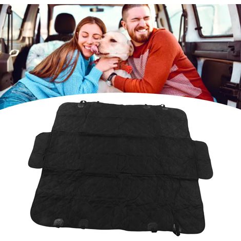 Wasserdichte Automatte für Haustiere, vollständig gestepptes, geprägtes TPU, geeignet für Hunde, Rücksitzkissen für SUVs. (1/5)
