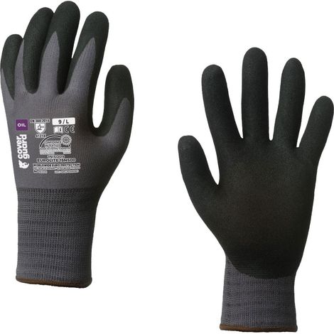 Guanti da lavoro spalmati in nitrile Coverguard Eurolite 15N500 -  - Nero