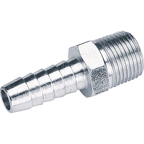 Draper 25861 3/8" Tapered Hose Connectors with PCL Male Screw Tailpieces – Set of 3 (1/5)