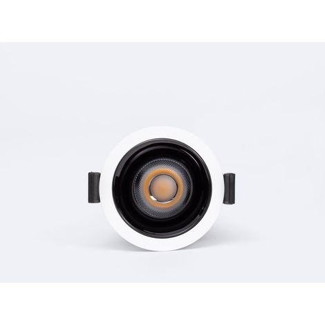 LED Downlight Rund Loop Schnitt Ø 55mm 2700K - 3200K - 4000K Standard Weiß 9 W Einbau (1/5)