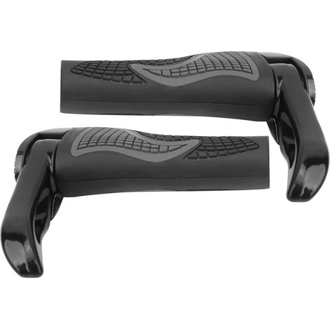Paar rutschfeste Lenkergriffe für Mountainbikes, verlängerte Lenkerenden (1/5)