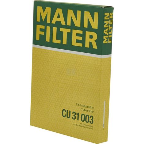 Filtro de cabina MANN-FILTER CU31003 (1/2)