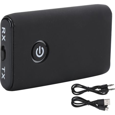 Récepteur et émetteur audio Bluetooth 5.0 sans fil 2 en 1 avec prise jack 3,5 mm pour TV et enceintes (1/5)