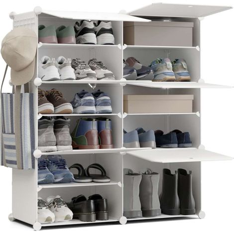 Zapatero modular cube c6 blanco (1/5)