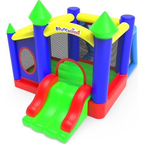 Bounceland inflatable Bouncy Castle with Blower – Deluxe Castle Activity Centre (1/5)