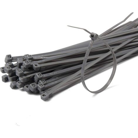 Fascette pvc nere cm 20 (blister da 100 pz) (1/2)