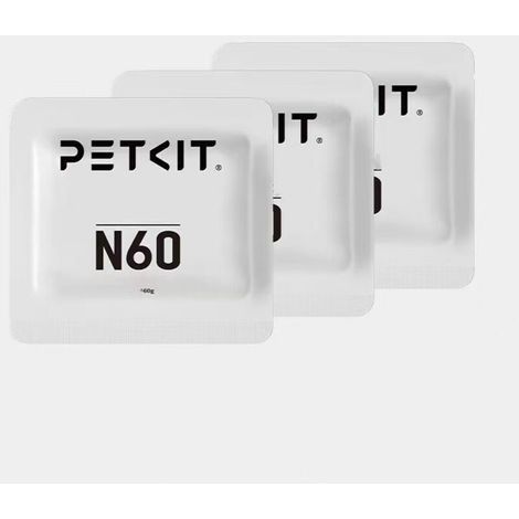 PETKIT N60 Désodorisant pour Purobot Ultra et Purobot Max Pro Autonettoyant Bac à Litière, Parfum Longue Durée, Haute Sécurité, Non Irritant, Utilisation Durable (3 Paquets) (1/5)