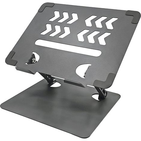 Support pour ordinateur portable, pliable, en alliage d'aluminium dissipant la chaleur, support pour ordinateur portable portable (1/5)