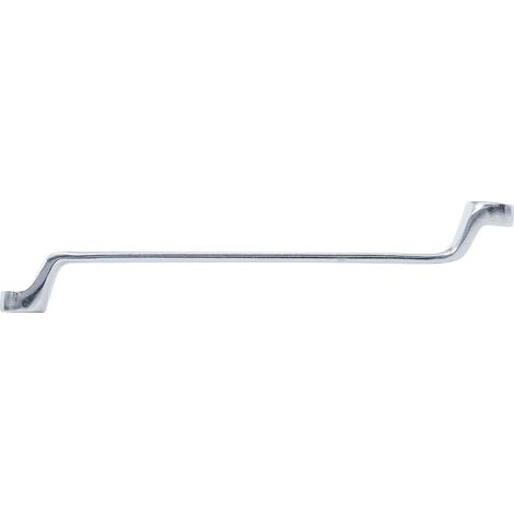 BGS llave de doble anillo acodada SW 14 x 15 mm - 1214-14x15