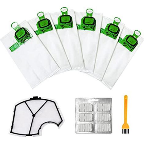 Sacs d'aspirateur pour Kobold, compatibles avec Vorwerk Kobold VK140 VK150-AquaForge (1/5)