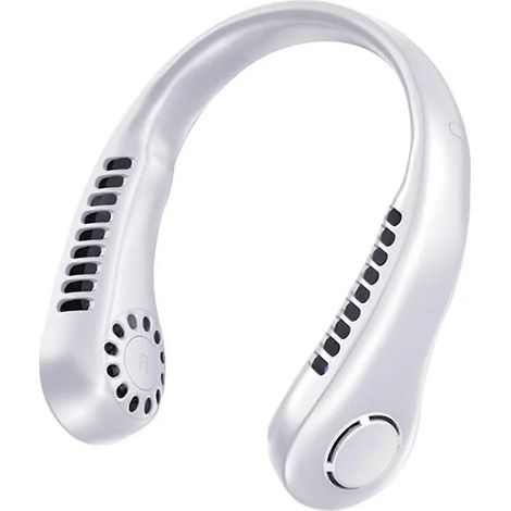 Mini ventilatore da collo senza pale, ricaricabile tramite USB, ventilatore sportivo portatile da esterno, essenziale per l'estate (B (FMY)) (1/5)