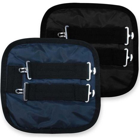 Nero - Prolunga per coperte in nylon modello Chest Extender