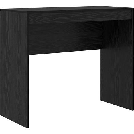 Maison Exclusive - Schreibtisch Schwarz Eichen-Optik 90 x 40 x 76
