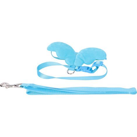 Harnais canard – laisse – bleu XS – réglable – animaux compagnie (1/5)