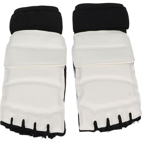 Protecteur de pied de boxe réglable avec bande élastique, taille M30-35 pour entraînement (1/5)