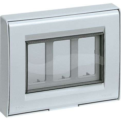 VIMAR - 13731.Q IP55 3M 8000 graue Abdeckung
