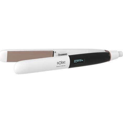 Plancha de pelo Cerámica Temperatura (máx) 230 ºC 55W SOLAC PP726 (1/2)