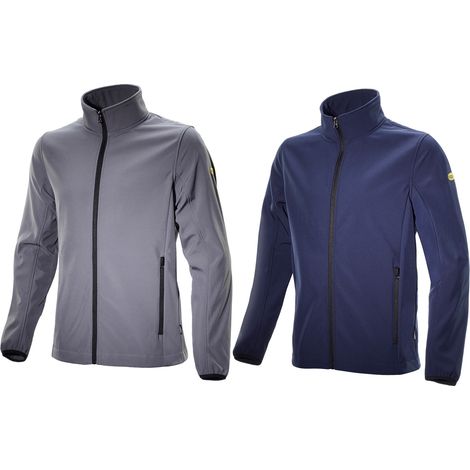 Chaqueta de trabajo Diadora Utility Softshell Level Litework - XXL - Gris
