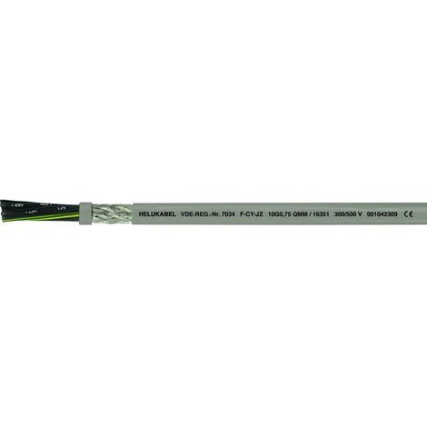 Filo elettrico helu f-cy-jz 1.5 mm² grigio al metro