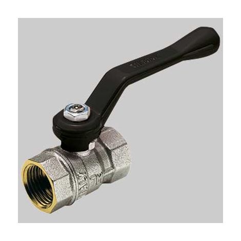 VALVOLA A SFERA PASSAGGIO STANDARD FF LEVA ALLUMINIO 1 PN 30 TIEMME
