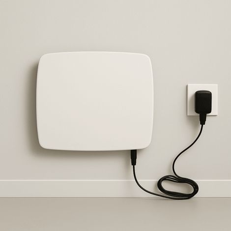 ATE LC30 Pulse Bianco – Dispositivo antiumidità murale per pareti umide