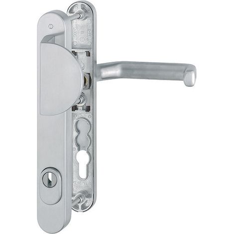 HOPPE® Schutz-Wechselgarnitur mit Schmalschild Liverpool E554/3359ZA/3357N/1313G, Edelstahl, 2903502 (1/5)