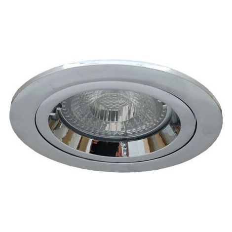 SPOT ENCASTRE MERCURE SLIM IP65 6W 120° 3000K DIM CHROME AEROSPOT 150526
