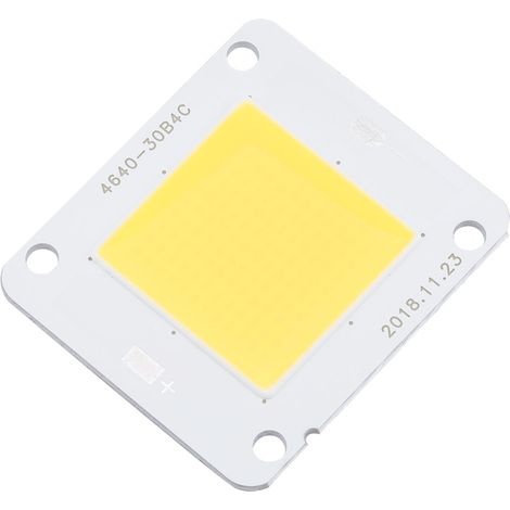 Lampe à LED COB intégrée 50W, source lumineuse durable et éclatante, blanc chaud 3000-3200K, projecteur longue durée (1/5)