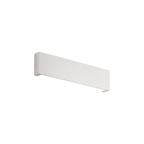 Applique murale LED 12 W, à peindre en plâtre blanc mat, 3000K, 960 lm, diffuseur colorable - Perenz - Blanc