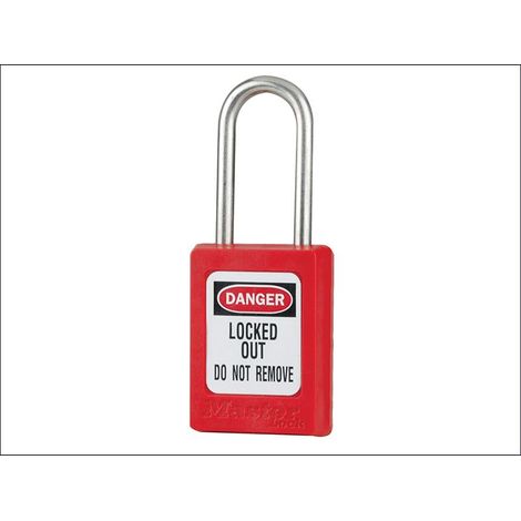 Lockout Padlock � 35mm Body & 4.76mm Stainless Steel Shackle MLKS31RED (1/2)