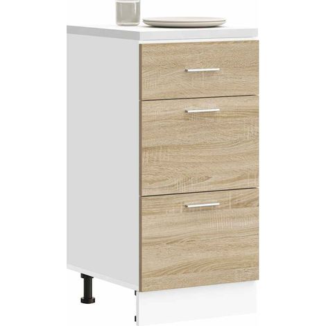 Unterschrank Lyon Sonoma-Eiche 40x46x81,5 cm Holzwerkstoff