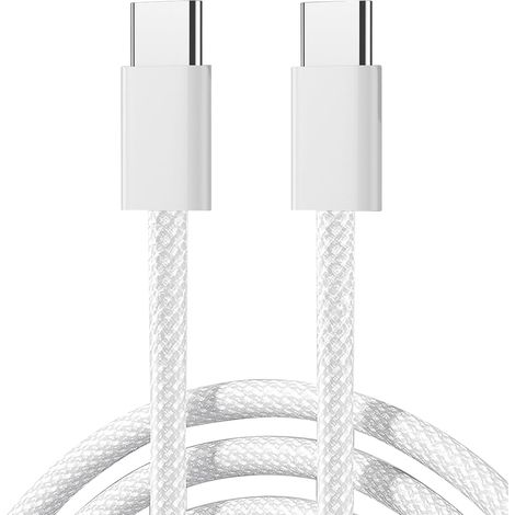 Cavo USB-C Ben Series da 60 W e 1 m - Bianco