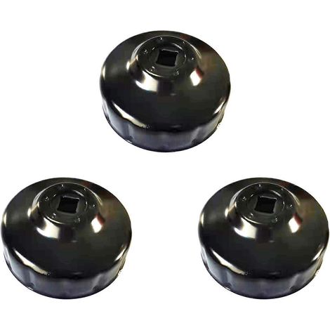 Clé à filtre à huile 3 pièces 76 mm x 12 cannelures pour démontage - R1200GsR1200RR1200RtR1200SR1200 noir (1/5)