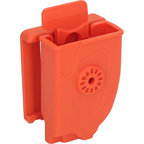 Étui de protection ergonomique et léger en polycarbonate pour ciseaux de secours d'urgence, idéal pour le camping (orange). (1/5)