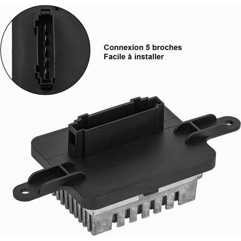 Adatto per resistenza del motore della ventola del riscaldamento per Peugeot 3008 5008 Citroën DS5 6441CQ P7708005 6441.CQ (1/4)
