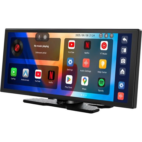 Monitor per auto OTTOCAST OTTOAIBOX N95C + telecamera posteriore (1/4)