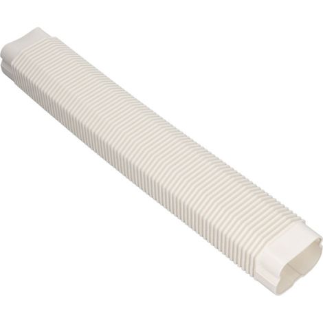 Outil de protection pour tuyau de climatisation AC en PVC universel pour climatiseur de 1 à 5 chevaux, blanc (1/5)