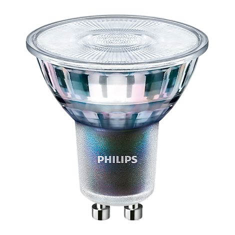 Ampoule MASTER LED ExpertColor spot dimmable GU10 5,5W 2700K 355lm Philips