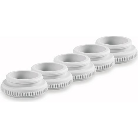 Adaptador termostato eq 3 VA80 blanco cinco piezas (1/3)