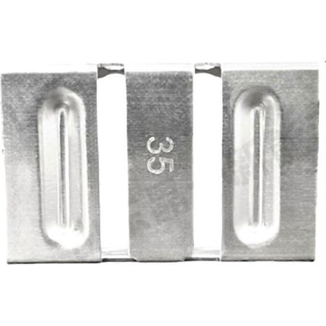 Lot de 20 attaches de drainage pour panneaux photovoltaïques solaires (35 mm) (1/5)
