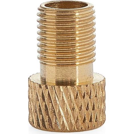Adattatore Presta/per gonfiaggio pneumatici da bicicletta - ottone (25/300) (1/2)