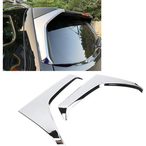 Paire de baguettes décoratives pour aileron de lunette arrière pour Subaru Forester SK 2018 2019 2020 (1/5)